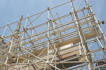 沈陽腳手架租賃廠家來說說關(guān)于作業(yè)腳手架的種類