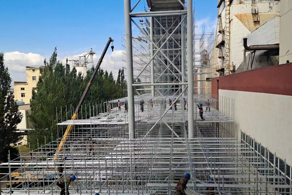 沈陽腳手架出租：采用便捷的安裝方式